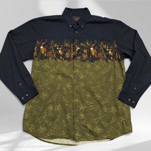 Vintage Bluff Creek Outfitters Button up